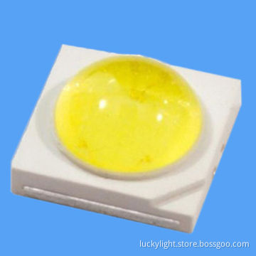 1W SMT Ceramic Package Top View Super Amber 3535 LED Component